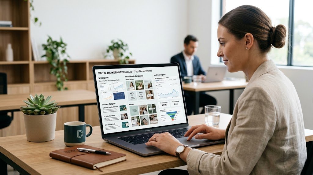 a girl using laptop