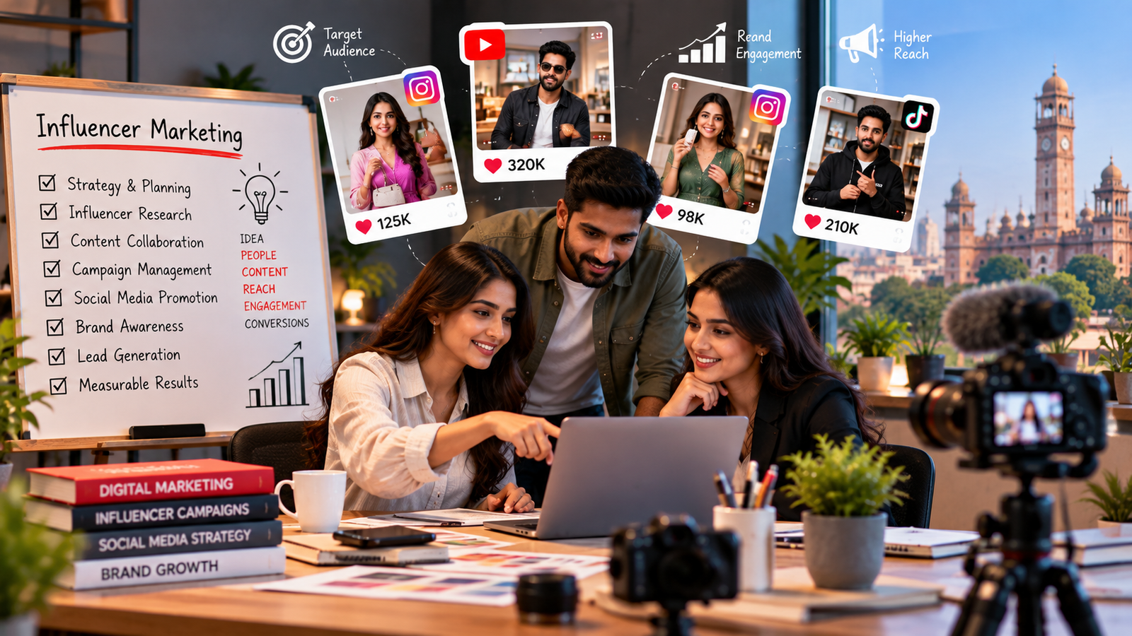 Grow your brand with Instagram, YouTube, micro-influencer and local influencer marketing campaigns.