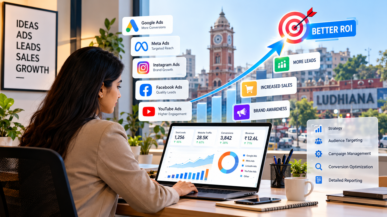 1. Best Performance Marketing Agency in Ludhiana for paid advertising, conversions, quality leads and business growth