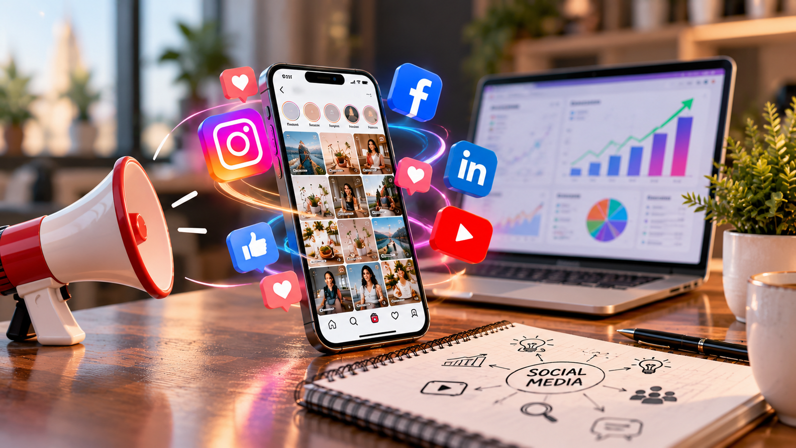 1. Top social media marketing agency in Ludhiana for content creation, targeted campaigns, brand engagement and lead generation.