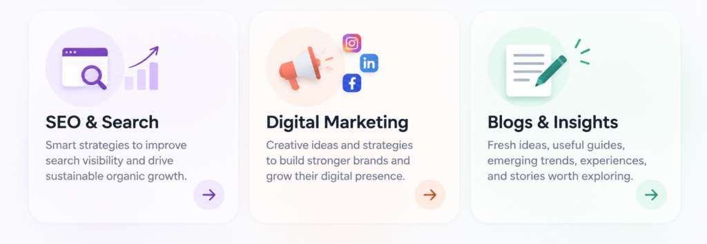 SEO, digital marketing, and blog insights by Srishti Gupta