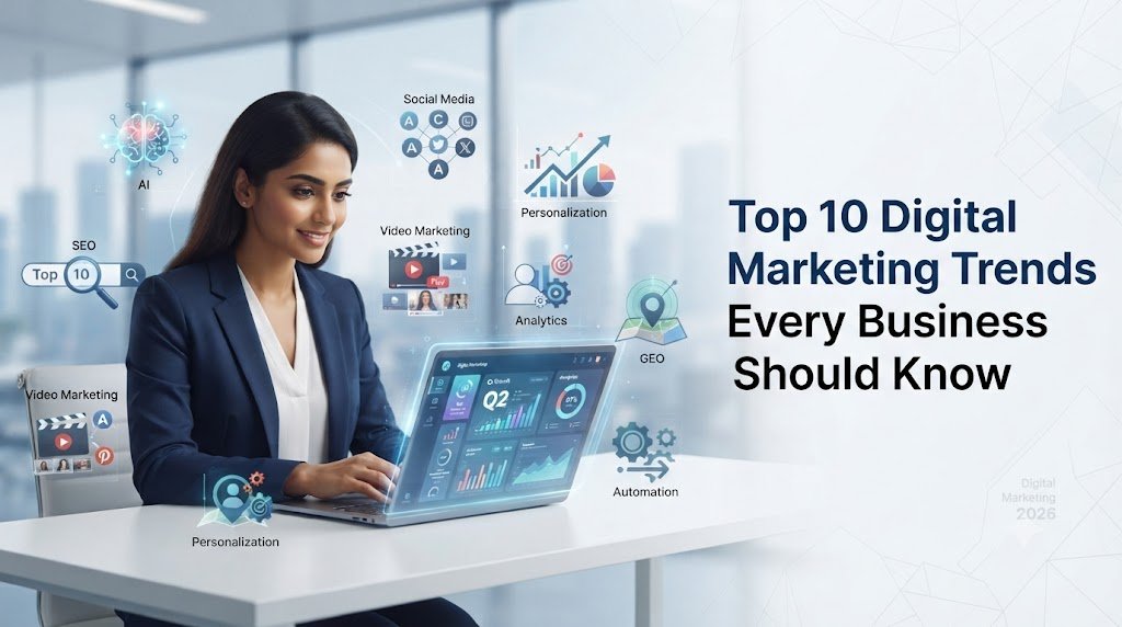 Top 10 digital marketing trends