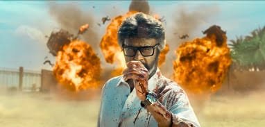 Rajinikanth in a powerful cinematic portrait inspired by his Jailer 2 character.